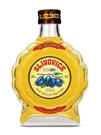 GOLD SLIVOVITZ PLUM BRANDY 45% 0,2L